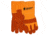 MCR Safety Bronco Split Leather Palm Work Gloves w/Gauntlet Cuff - Men's, Large, 1690