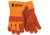 MCR Safety Bronco Split Leather Palm Work Gloves w/Safety Cuff - Men's, Large, 1680
