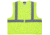 MCR Safety Class 2 Mesh Lime Safety Vest - V2CL2MLZS