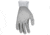 MCR Safety Cut Pro 13 Gauge HyperMax Shell, Cut, Abrasion and Puncture Resistant Work Gloves, PU Coated Palm and Fingertips, Gray/Salt and Pepper, Large, 92743PUL