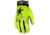 MCR Safety Cut Pro Mechanics Cut and Puncture Resistant Work Gloves, Synthetic Leather Palm and Fingers, Palm Lined with Alycore, Black/Hi-Vis Lime, Medium, ML300AM