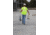 MCR Safety Hi Vis Reflective Safety Vest, ANSI Type R Class 2, Mesh with 2in Silver Stripes, Five Point Break Away Design, Fluorescent Lime, XL, RXCL2MLXL