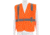 MCR Safety Hi Vis Reflective Safety Vest, ANSI Type R Class 2, Mesh with 2in Silver Stripes, Five Point Break Away Design, Fluorescent Orange, 2X, RXCL2MOX2