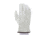 MCR Safety Leather Drivers Work Gloves, CV Grade Unlined Grain Cow Leather, Keystone Thumb, Beige, Large, 3215L