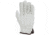 MCR Safety Leather Drivers Work Gloves, Select Grade Grain Cow, Double Palm with Wing Thumb, Beige, Medium, 32113DPM