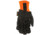 MCR Safety Luminator Leather Drivers Insulated Work Gloves, Premium Grain Pigskin Leather Palm and Hi-Vis Back, Thermosock Lined and Wing Thumb, Black, Large, 34411L