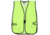 MCR Safety Mesh Safety Vest, Lightweight Poly Mesh, Non-ANSI Rated, Fluorescent Lime, One Size, V200