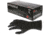 MCR Safety NitriShield Stealth Disposable Nitrile Gloves, Powder Free Industrial Food Service Grade, 12in Length, 6 mil Thickness, Black, Medium, 6062M