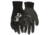 MCR Safety NXG Work Gloves, 13 Gauge Nylon Shell, PU Palm and Fingertips, Black, X - Large, Each, 1, 9669XL-EA