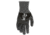 MCR Safety NXG Work Gloves, 15 Gauge Nylon Spandex Shell, Bi-Polymer Coated Palm, Fingers, and Over Knuckles, Nitrile Dotted Palm, Black, X - Large, MG9694XL