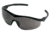 MCR Safety ST1 Series Safety Glasses, Non-Slip Temple Grips, Gray, One Size, ST112