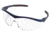 MCR Safety ST120 ST1 Series Safety Glasses, Non-Slip Temple Grips, Clear, One Size, ST120