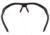 MCR Safety Tier1 T122 Tactical Gear Safety Glasses, Matte Black Frame, Clear MAX6 Superior Anti-Fog Lens, One Size, T12210P