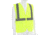 MCR Safety V2CL2MLZXL Hi Vis Reflective Safety Vest, ANSI Type R Class 2, Mesh with 2in Silver Stripes, Zipper Front Closure, Fluorescent Lime, XL, V2CL2MLZXL