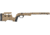 MDT XRS, Rifle Chassis, Ruger American Short Action, Matte Finish, Flat Dark Earth, 105345-FDE
