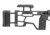 MDT ACC Elite Chassis System, Remington 700 SA, Right Hand, Black, 106557-BLK
