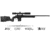 MDT Field Stock Chassis, Ruger American, Short Action, Right Hand, Black, 106232-BLK