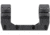 MDT One-Piece Scope Mount, 30mm, Medium, Black, 106912-BLK