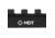 MDT Scope Base Picatinny Scope Rail, Savage B22, 40 MOA, Black, 106621-BLK