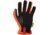 Mechanix Wear High Visible Fastfit Work Gloves - Mens, Orange, Small, SFF-99-008