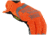 Mechanix Wear High Visible Fastfit Work Gloves - Mens, Orange, Small, SFF-99-008