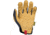 Mechanix Wear Material4X Padded Palm Glove - Mens, Tan, Small, PP4X-75-008