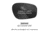 Mechanix Wear VXF20AFPU Type-X Safety Glasses OSFA Black Lens Anti-Scratch Blac