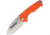 Medford Praetorian G Framelock Orange Folding Knife,4in,D2 Tool Steel,Standard Edge,Tanto,Orange,G10 Handle MD11DTT11TM