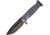 Medford USMC FF Framelock Blue Folding Knife, 4 black PVD coated S35VN stainless drop point bla, Blue anodized titanium handle, MD204SPQ-37A2