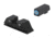 Meprolight Hyper-Bright Plus Glock Standand Frame, Black Blue Ring, 402243141
