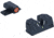 Meprolight Hyper-Bright V-Sight Sig 9Mm/.357Sig P-Series Dovetailed, #8/#8 - O Ring, Black Orange Ring, 401503131