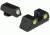 Meprolight Set Glock 42/43 Height 6.6 Green/Orange, ML10220O, 102203301