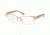Michael Kors TABITHA VI MK7006 Single Vision Prescription Eyeglasses 1073-50 - Satin Rose Gold/taupe Glitter Frame