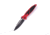 Microtech Socom Elite S/E-M Standard 4in Folding Knife, Manual Folder, Red/Black, 160-1RD