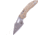 Microtech Stitch Ram-Lok Apocalyptic Fluted G-10 Full Serrate 3.71in Folding Knife, Tan, 169RL-12APFLGTTA