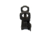Midwest Industries 30mm QD Scope Mount w/1.5in Offset, Black, MI-QD30SM