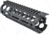 Midwest Industries AR-15/M16 M-Series Two Piece Drop-In M-LOK Handguard, 7 in, Carbine, Black, MI-17M
