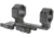 Midwest Industries High QD Scope Mount W/1.5in Offset, 34mm, Black, MI-QD34SMH