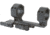 Midwest Industries High QD Scope Mount W/1.5in Offset, 35mm, Black, MI-QD35SMH