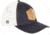 Midwest Industries USA Leather Patch Hat, Navy/White, MI-HAT-USALEATHPATCH-OS