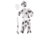 MIL-TEC Ghillie Suit, Snow Camo, Medium/Large, 11961807-002