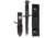 MIL-TEC KM2000 Special Forces Combat Fixed Blade Knife, 6.5in, 440 Steel, Polyamide, Black, 15362100