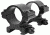 Millett Detachable Aluminum Rings, 1in, Low, Matte, Clam Pack