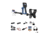 Minelab Minelab Gold Monster 1000 Metal Detector, Blue / Black, 3317-0001