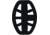 Minelab Vanquish V8 Skidplate, Black, 3011-0413