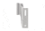 Minn-Kota Raptor Jack Plate Adapter Bracket - Port - 2in Setback - 4in Rise - White, 1810366