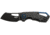 MKM Isonzo Linerlock Black Folding Knife, 2.25 black coated Bohler N690 stainless blade, Black FRN handle, MK FX03-2PBK