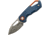 MKM Isonzo Linerlock Blue Folding Knife, 2.25 stonewash finish Bohler N690 stainless blade, Blue FRN handle, MK FX03-3PBL