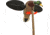 Mojo Outdoors HW2533 Mallard Drake Multi Color Features Remote Control