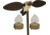 Mojo Outdoors HW2548 Flock A Flicker Brown/White 4 Pack